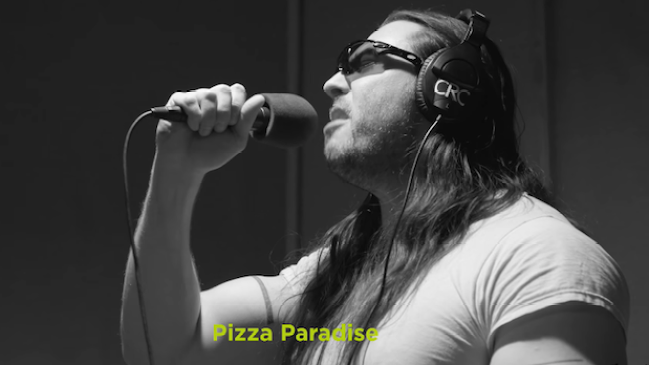 WATCH: Party Lord Andrew WK Deep-Dishes Out A Life Affirming Pizza Banger