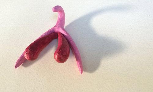 French Kids Are Learning ‘Bout Pleasure With This Swan-Like 3D Printed Clit