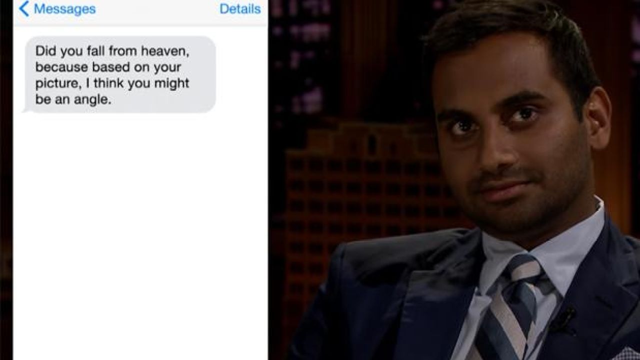 WATCH: Aziz Ansari Is An Angle From Heaven In ‘First Textual Experience’