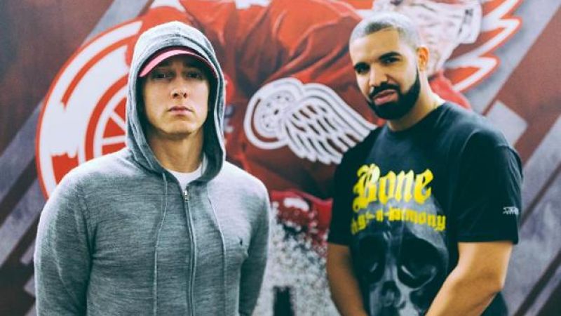 Drake & Eminem’s Beef That Never Was Got Squashed On-Stage In Detroit