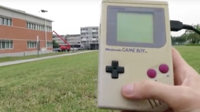 WATCH: Bloke Flies A Drone With His Game Boy Classic Because Why Not