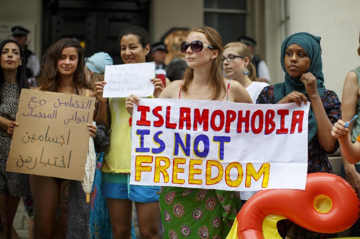 Protesters Hit Back At French Ban With An Impromptu Burkini Beach Party