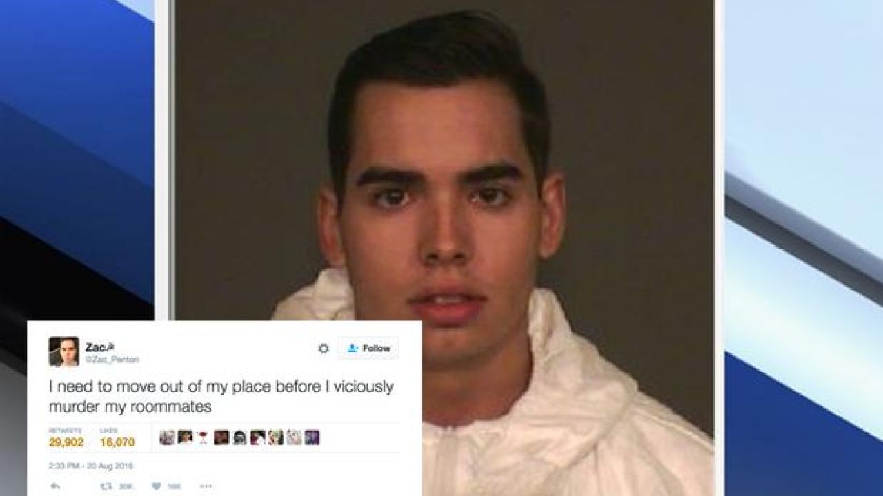 Dude Tweets About Murdering His Roommate, Then Murders His Roommate