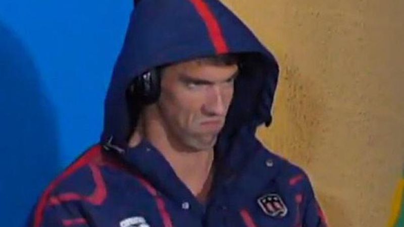 We Now Know What Triggered Michael Phelps’ Magnificent Stankface At Rio
