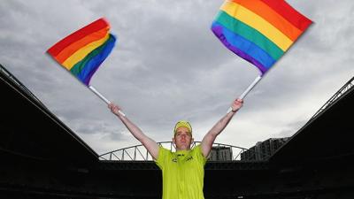 AFL Reveals The Rainbow Goal Flags For This Weekend’s Historic ‘Pride Game’