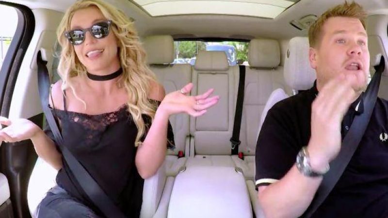 WATCH: Britney Spears Probs Lip-Synced Her Way Through ‘Carpool Karaoke’