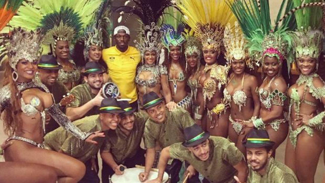 Usain Bolt Announced His Offical Olympic Retirement With Samba Dancers