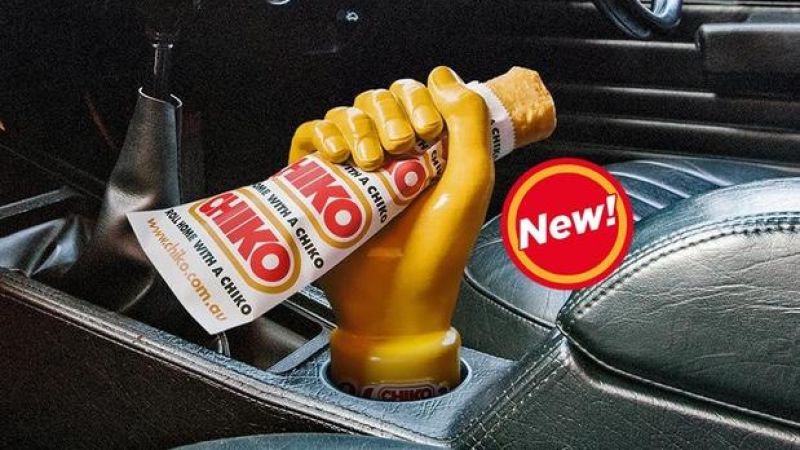 There Now Exists A Chiko Roll Holder For A True Hands-Free Grub Experience