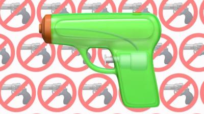Hold The Phone: Apple Is Replacing The Gun Emoji W/ This Water Pistol