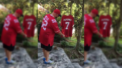 WATCH: 49ers Fans Torch Jerseys After QB Colin Kaepernick’s Anthem Protest