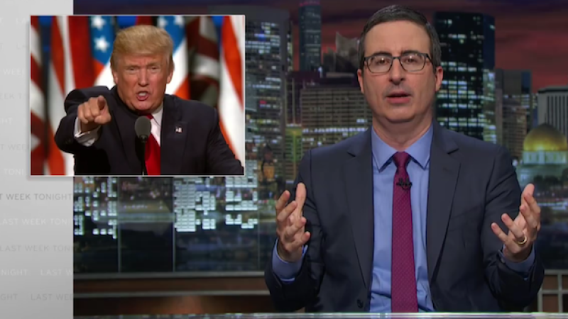 WATCH: Well, There It Is, Donald Trump Has Finally Broken John Oliver