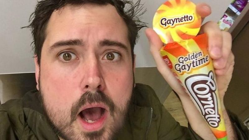 ICE-SCREAMING: The Gaytime / Cornetto Hybrid Exists & You Can Buy It RN