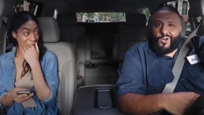 WATCH: DJ Khaled Goes Undercover As A Lyft Driver, But We All Know That Head