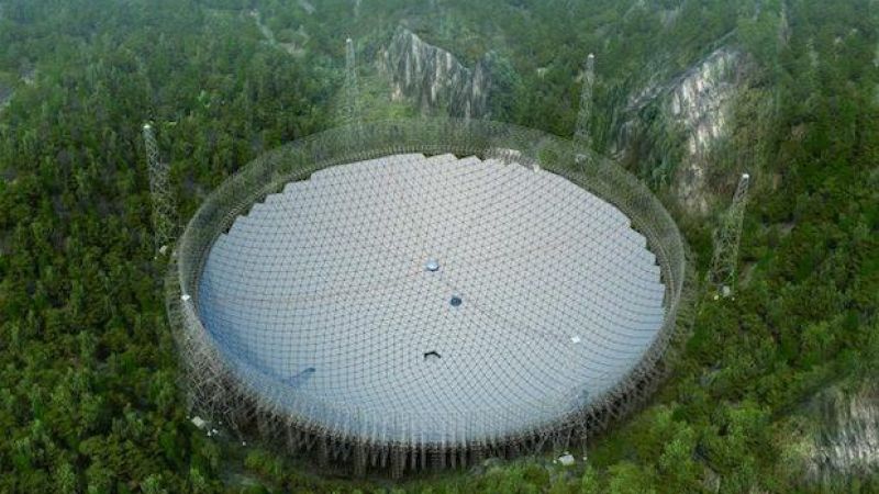 China Turns On Telescope Size Of 30 Footy Fields To Find Aliens, Do Science