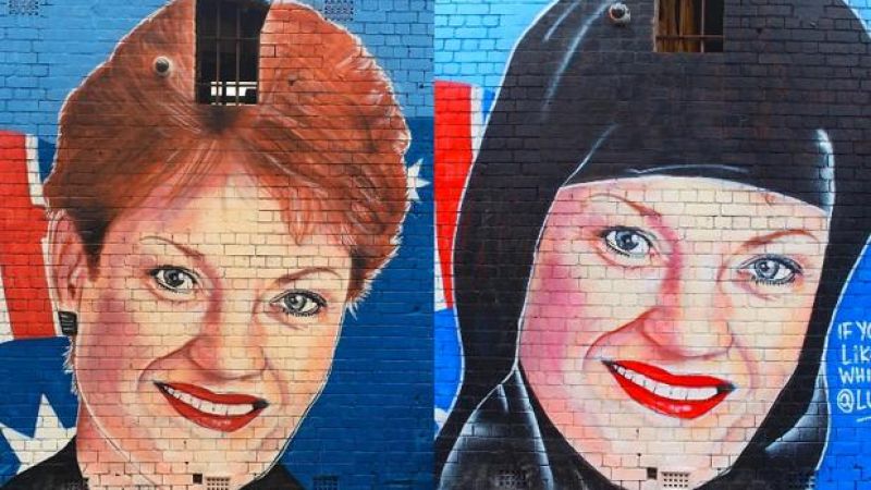 Lushsux’s New & Calculated Button-Pusher Is Pauline Hanson In A Hijab