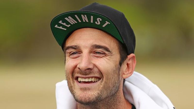 Jobe Watson Rocking A ‘Feminist’ Cap Isn’t A Nothing Gesture & Here’s Why