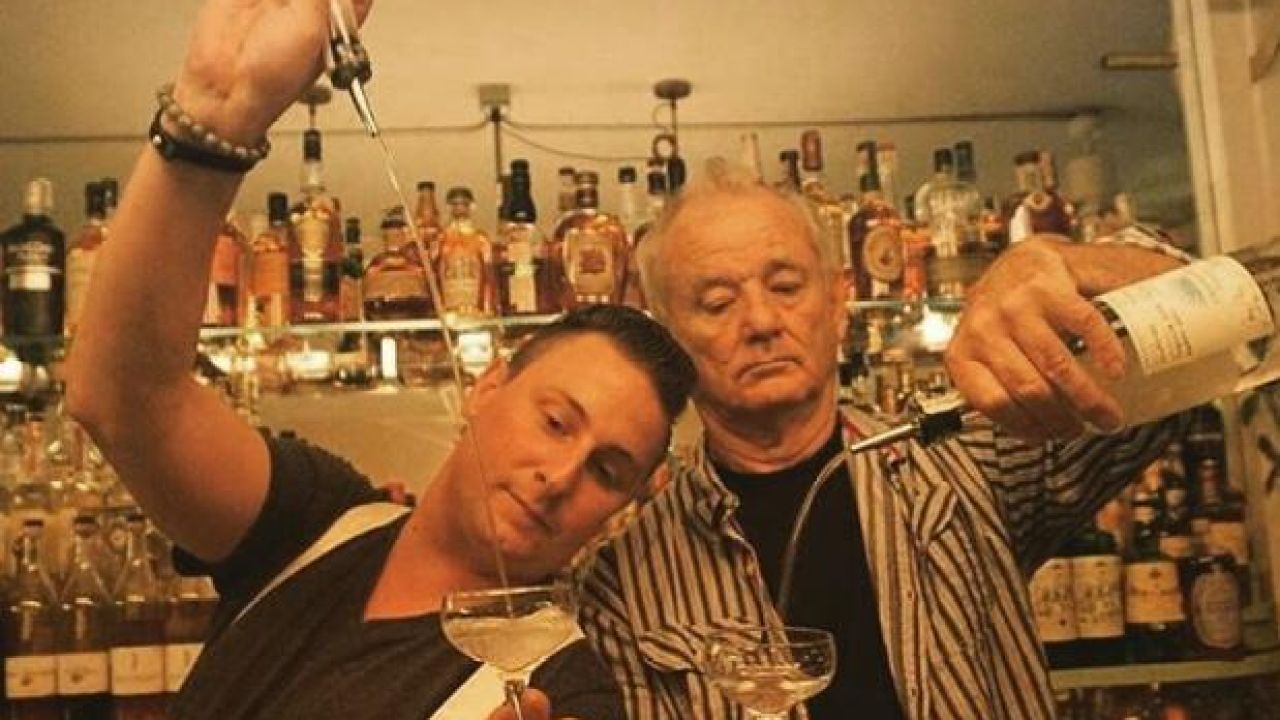 Bill Murray Spent His Weekend Pouring Bulk Tequila Shots At A New York Bar