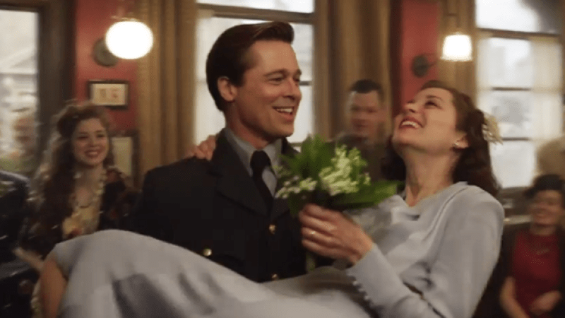 Of Course The Trailer For Brad Pitt’s Steamy Flick ‘Allied’ Dropped Today