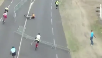 WATCH: French Father Casually Wipes Out 6 Cyclists To Avenge Injured Son