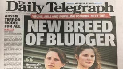 The Daily Tele Wants To Warn You About A “New Breed” Of Gen Y Ultra-Bludger