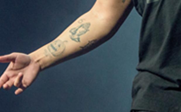 #Aubrih Confirmed: Drake & Rihanna Got Matching Camo Shark Tattoos