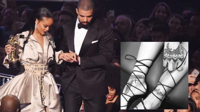 It Took Everyone 3 Seconds To Work Out Rihanna’s New Ink Is A Drake Gift