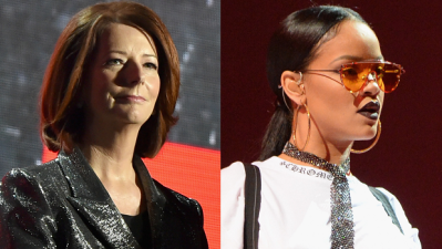 New M8s Rihanna & Julia Gillard Hit The Stage At Huge NYC Charity Gig