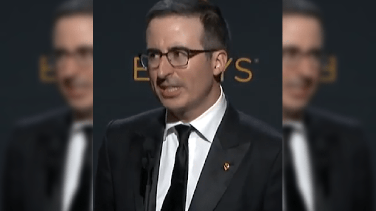 WATCH: John Oliver Had A Dig At Our Shitty Immigration Policy Post-Emmys