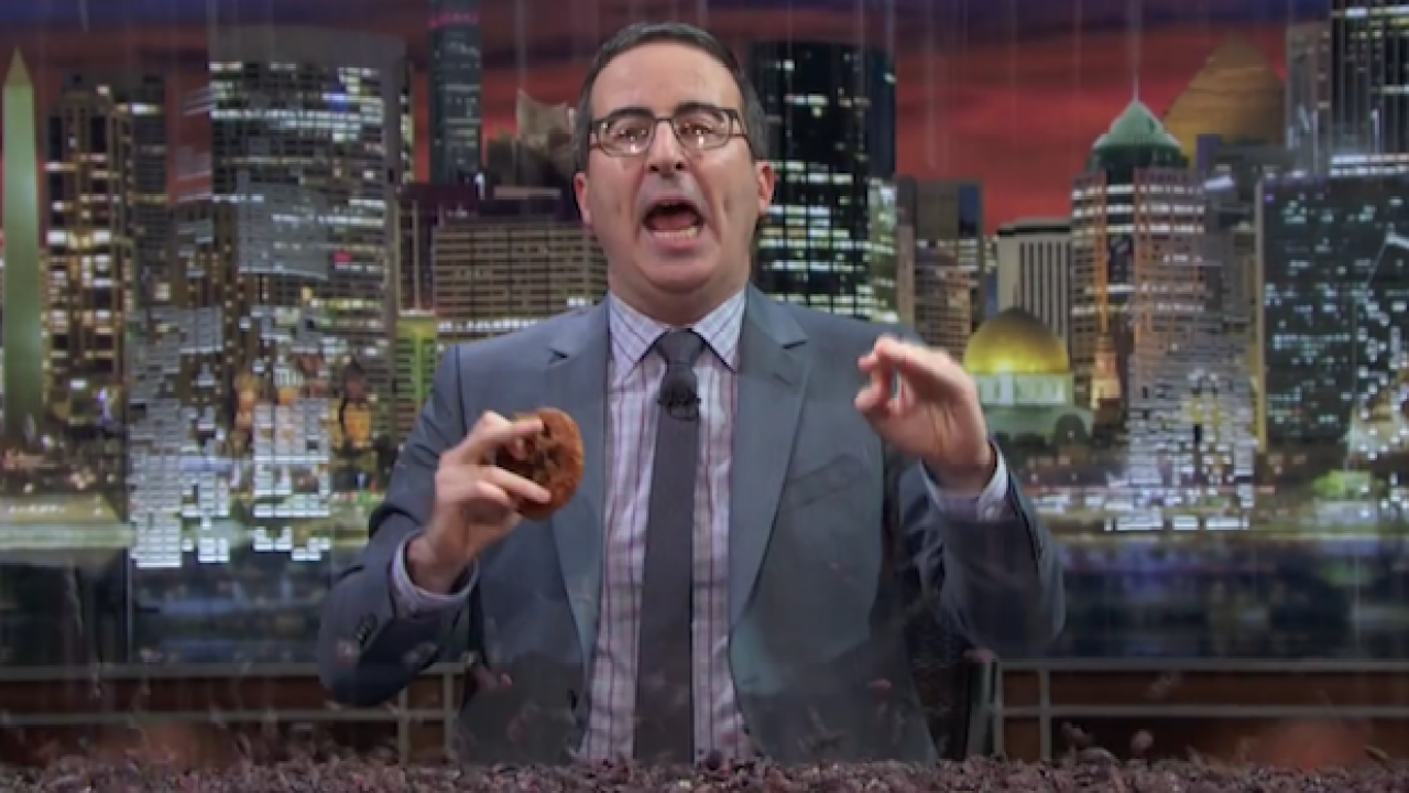 WATCH: John Oliver Goes Too Far On Trump, Compares Him To Bloody Raisins