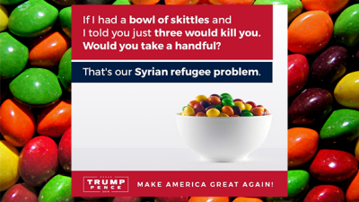A Refugee Took The Photo Trump Jr. Used For His Gross As Hell Skittles Meme