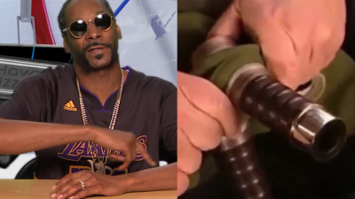 WATCH: Snoop Dogg ID’s Bagpipes As A Hydra-Headed Bong On ‘Kimmel’