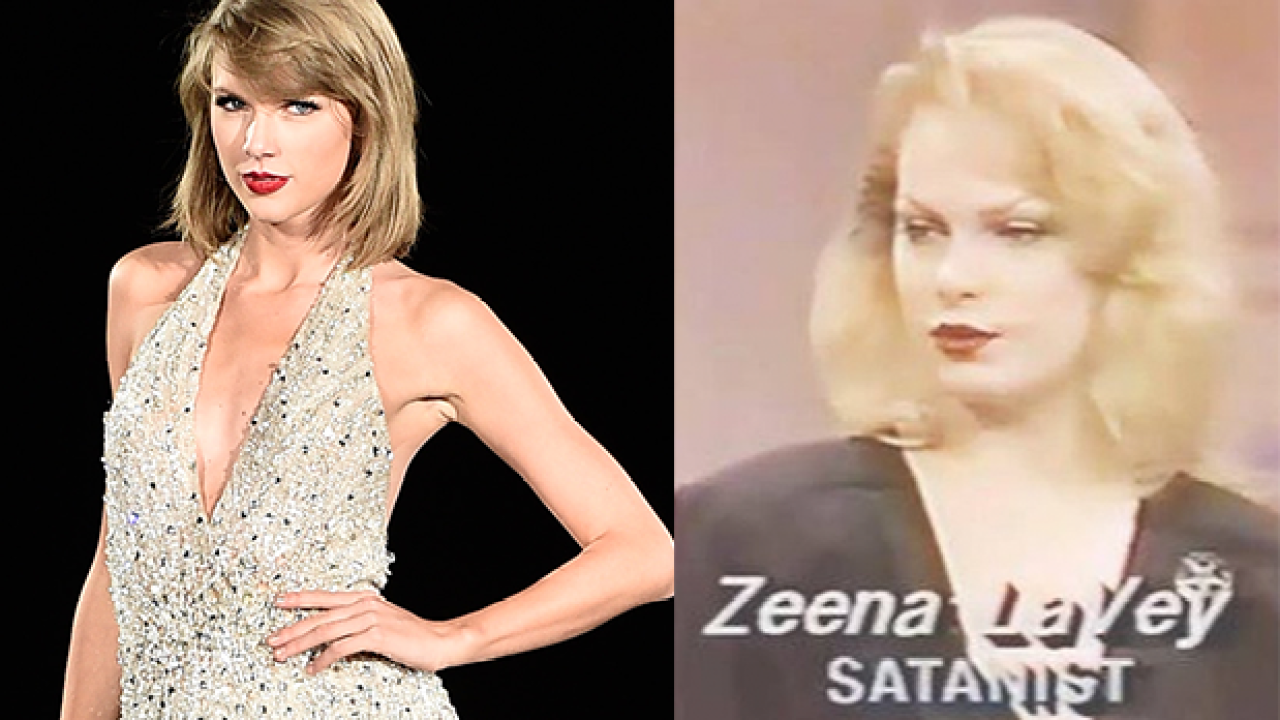 HAPPY FRIDAY! People Actually Reckon T-Swift’s A Clone Of A Satanist Leader