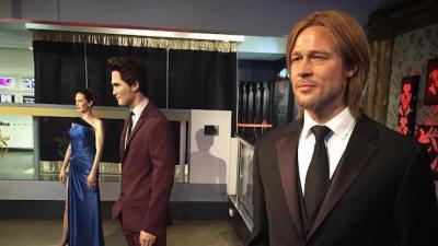 Madame Tussauds Mourns Brangelina By Separating Them With Robert Pattinson