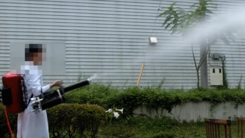 WATCH: Japanese Bloke Builds A Lethal Water Gun ‘Cos Super Soakers Are Weak