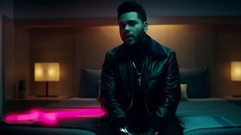 WATCH: The Weeknd Wrecks Shit With A Neon Crucifix In Slick ‘Starboy’ Clip