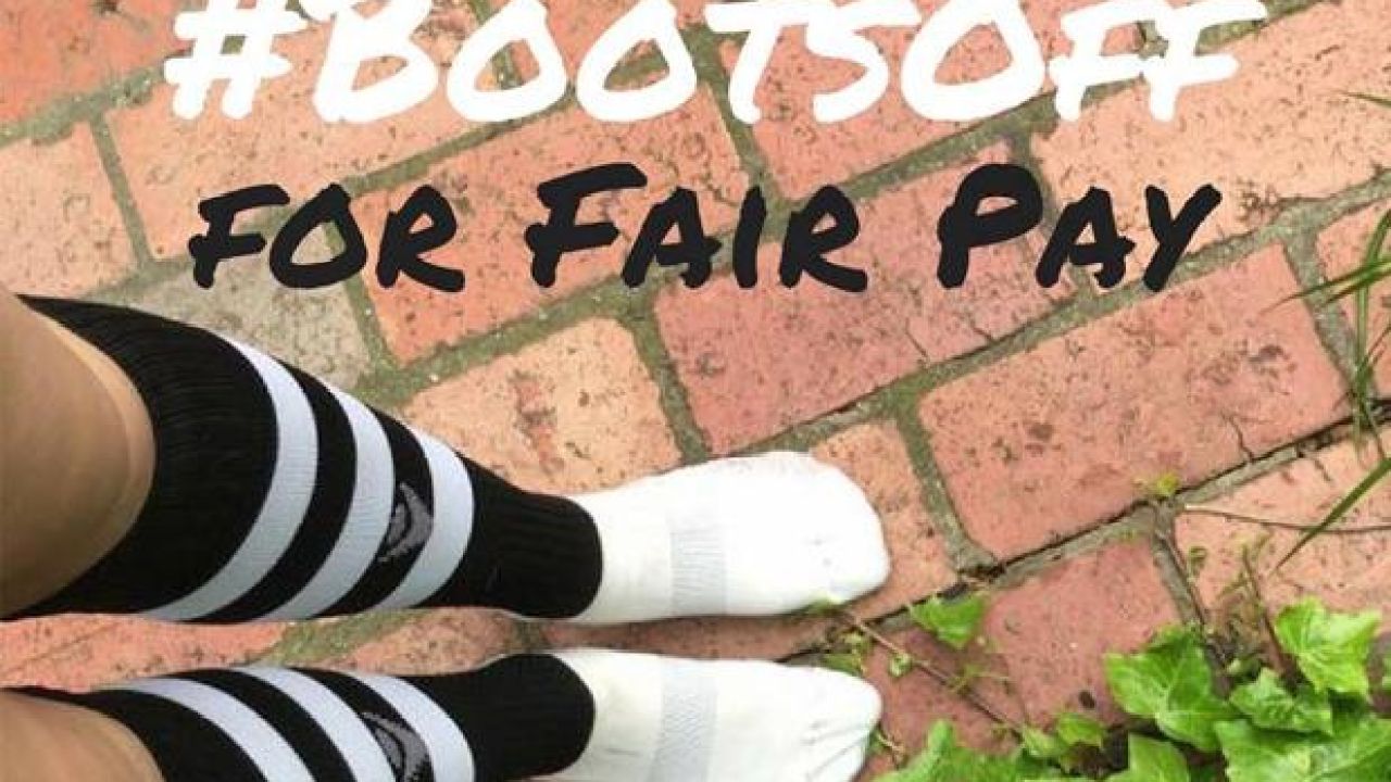 The #BootsOff Campaign Is Urging The AFL To Pay Women’s Players Fairly