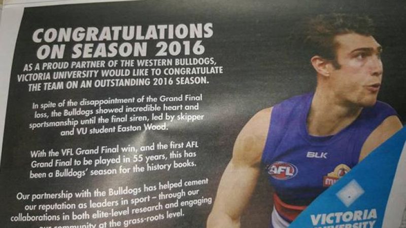 Whoops, The Age Just Ran An Ad Commiserating The Dogs’ Grand Final “Loss”
