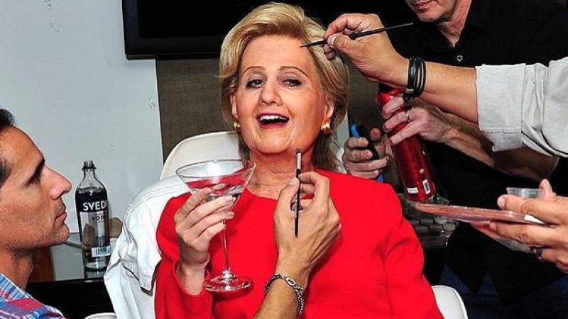 Katy Perry’s Scarily On-Point Hillary Halloween Costume Has Our Vote