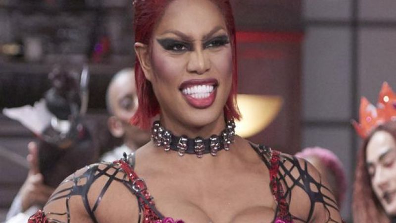 Cop A Listen Of Laverne Cox Nailing It As Dr Frank-N-Furter In Rocky Horror