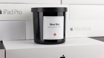 This ‘New Mac’ Scented Candle Is Surely The Very Peak Of Apple Fanaticism