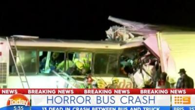 At Least 13 People Are Dead After A Horror Tour Bus Crash In California