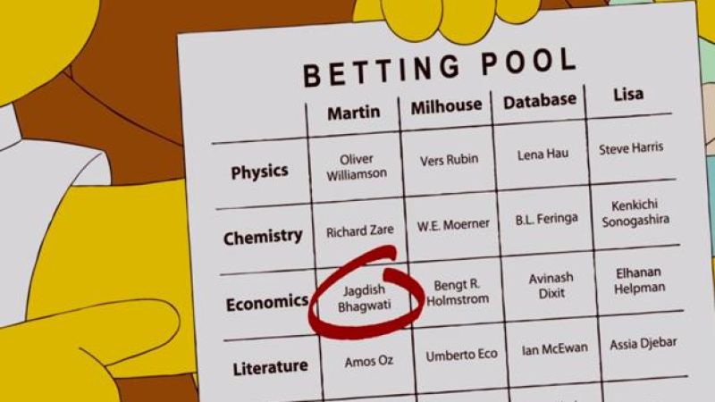 ‘The Simpsons’ Somehow Correctly Predicted A Nobel Prize Winner 6-Years Ago