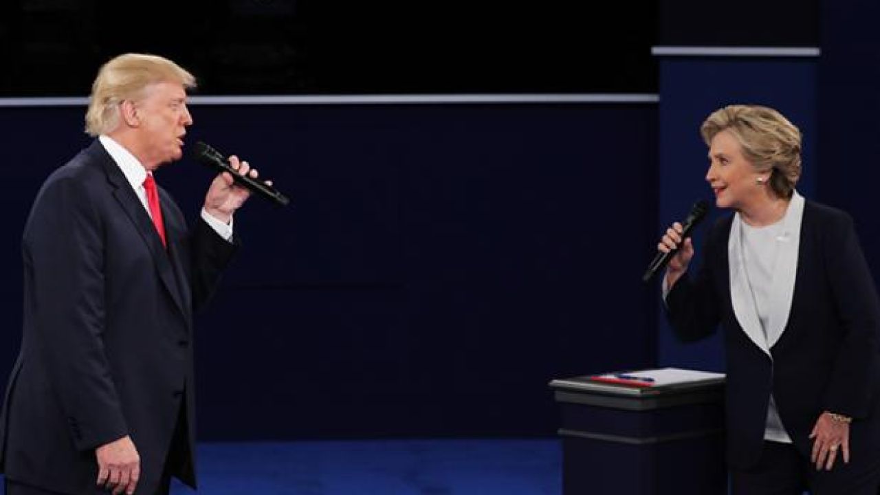 WATCH: The Prez Debate Set To ‘Time Of Your Life’ Is Deadset Fkn Amazing