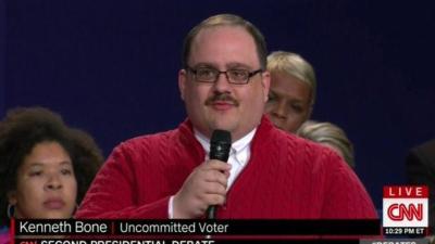 The True Hero Of The Trump / Clinton Debate Was Ken Bone, Sweater-Wearer