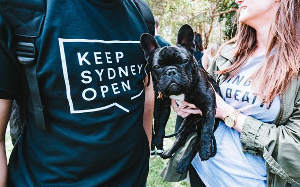These Protest Puppers Are The Real Heroes Of The Keep Sydney Open Rally