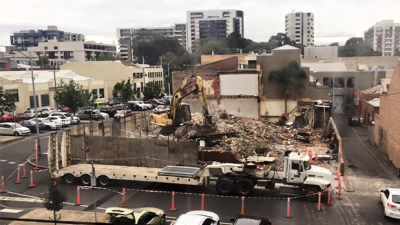 Unions Say FU To Developers, Block Building On Site Of Illegally Razed Pub