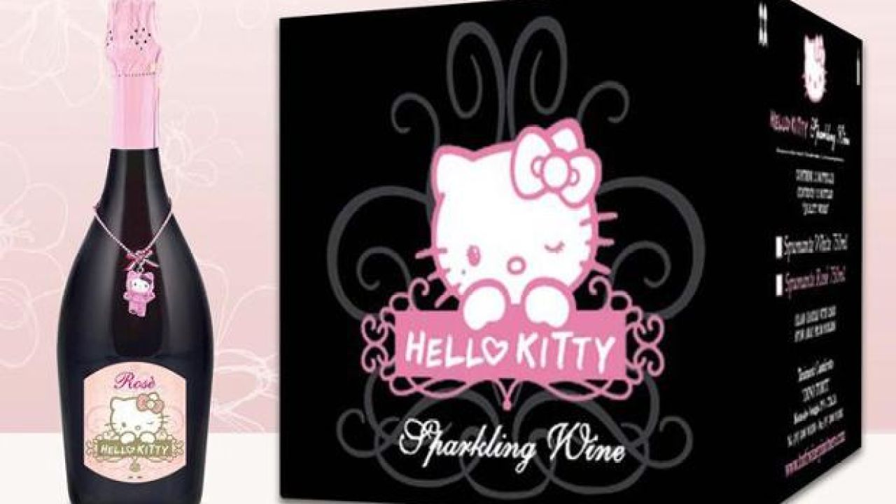 Hello Kitty Drop Line Of Wines & You Cat To Be Kitten Us Right Meow