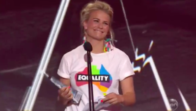 WATCH: Sia Sent A Marriage Equality Activist To Accept Her Best Female ARIA