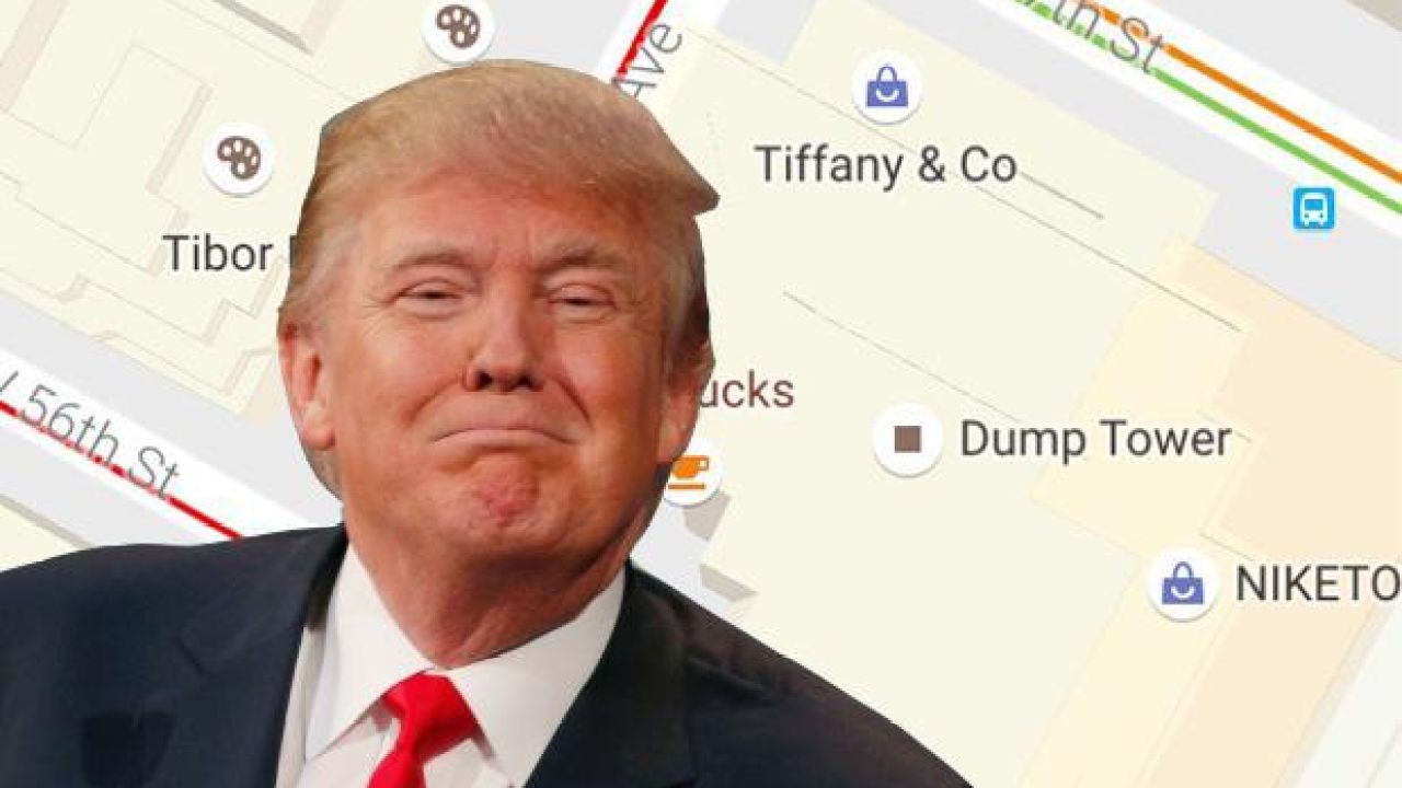 Trump Tower Is The Target Of A Heated Renaming Battle By Google Maps Nerds