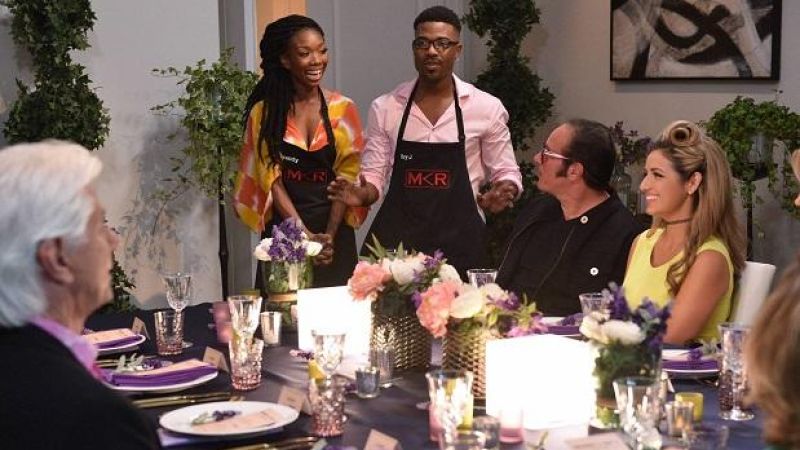WATCH: ‘My Kitchen Rules’ USA Stars Brandy & Ray J, Is Utterly Cooked